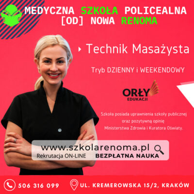 Technik Masażysta Kraków