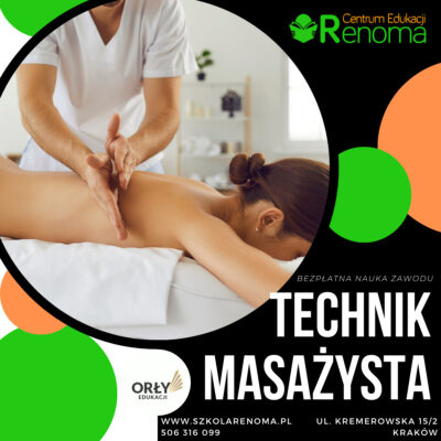 Technik masażysta Kraków